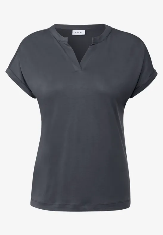 T-shirt Cupro Touch Jersey volcanic grey
