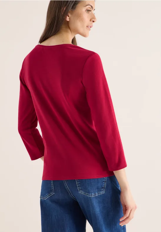 Basic Shirt beaujolais red