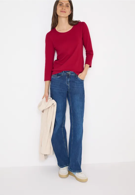 Basic Shirt beaujolais red