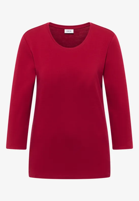 Basic Shirt beaujolais red