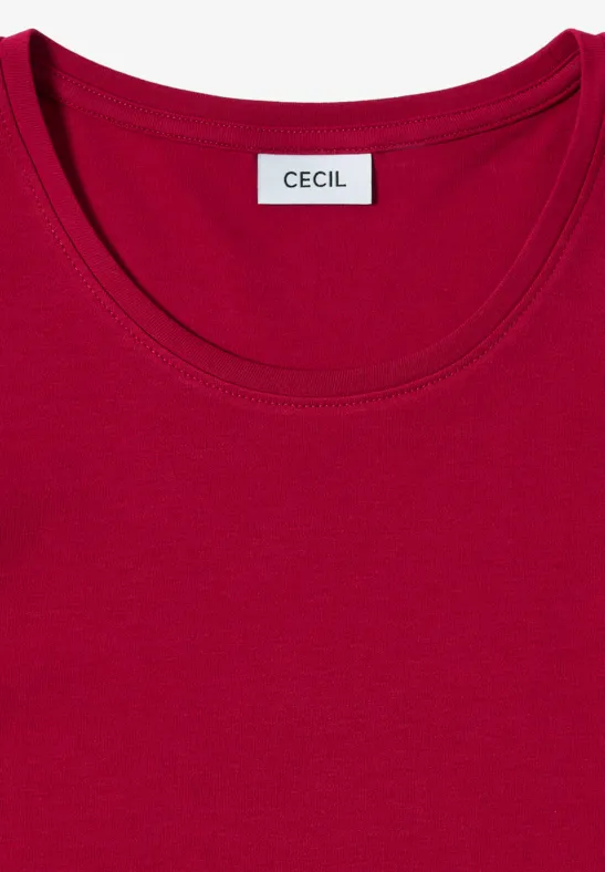 Basic Shirt beaujolais red