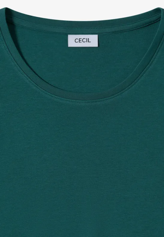 Basic Shirt dark sea green