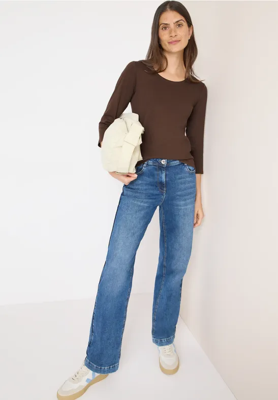 Basic Shirt chocolate mousse