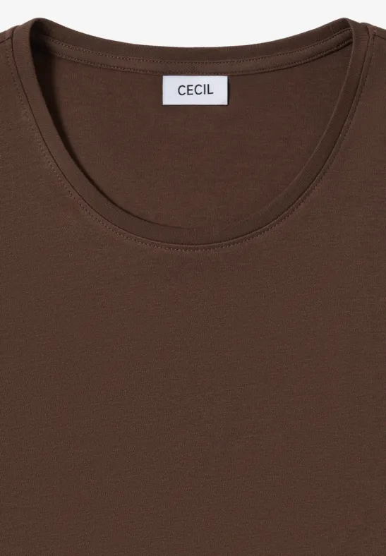 Basic Shirt chocolate mousse
