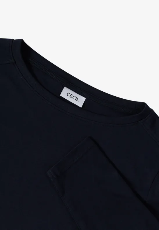 Koszulka w jednolitym kolorze urban dark blue