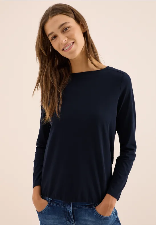 Koszulka w jednolitym kolorze urban dark blue