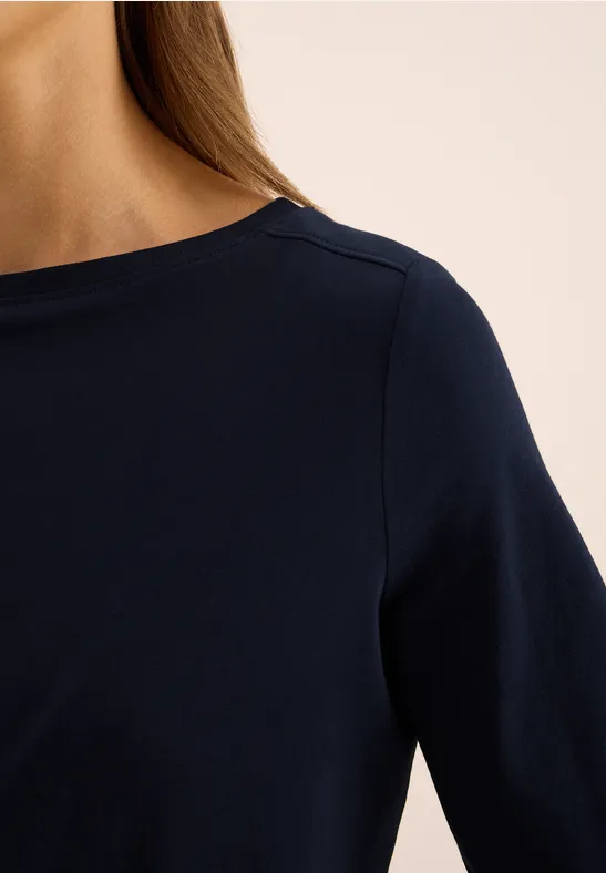 Koszulka w jednolitym kolorze urban dark blue