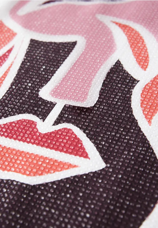T-Shirt mit Print vanilla white