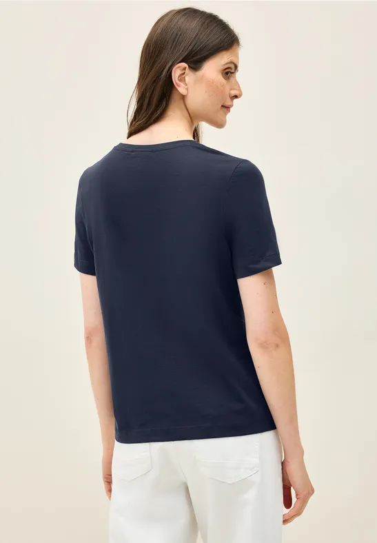 T-shirt avec imprimé urban navy blue