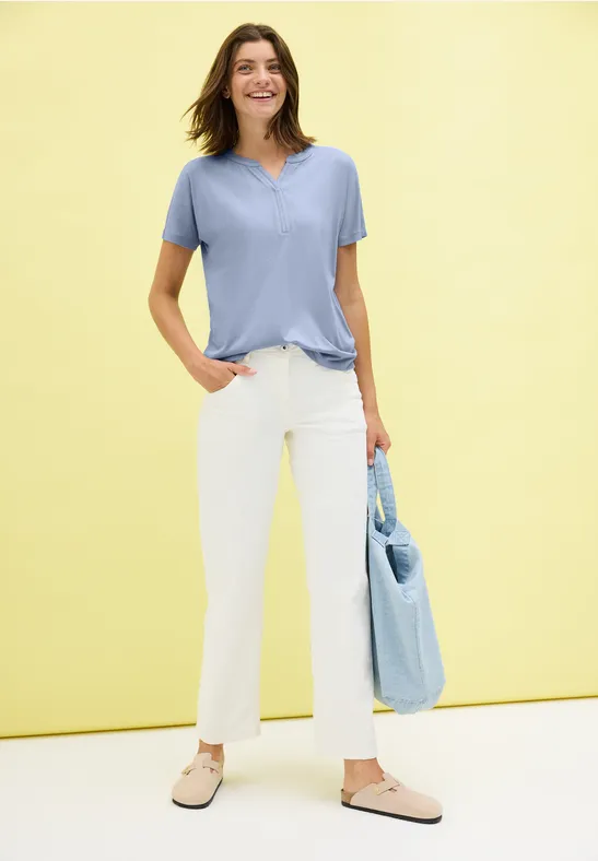 T-shirt décontracté au look tunique mountain blue