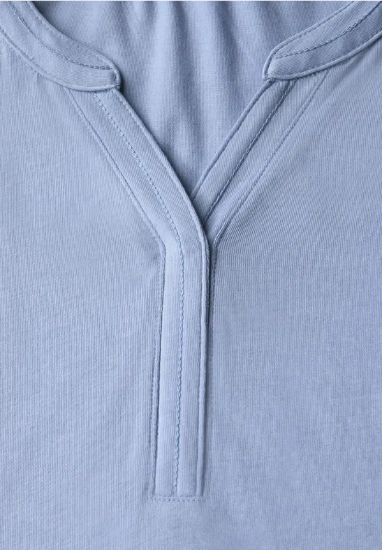 T-shirt décontracté au look tunique mountain blue
