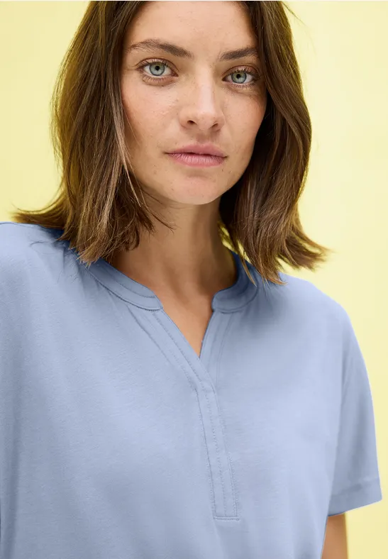 T-shirt décontracté au look tunique mountain blue