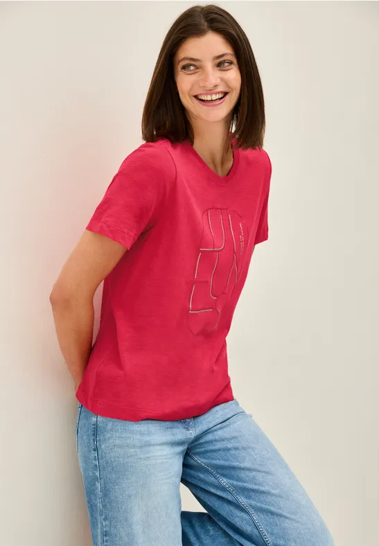 T-shirt avec artwork glazed apple red