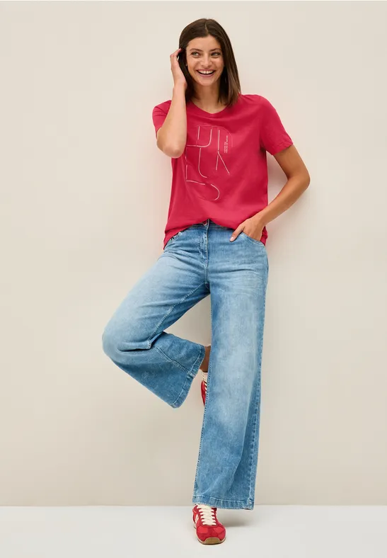 T-shirt avec artwork glazed apple red
