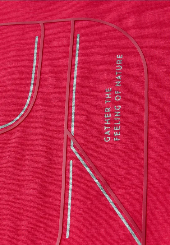 T-shirt avec artwork glazed apple red