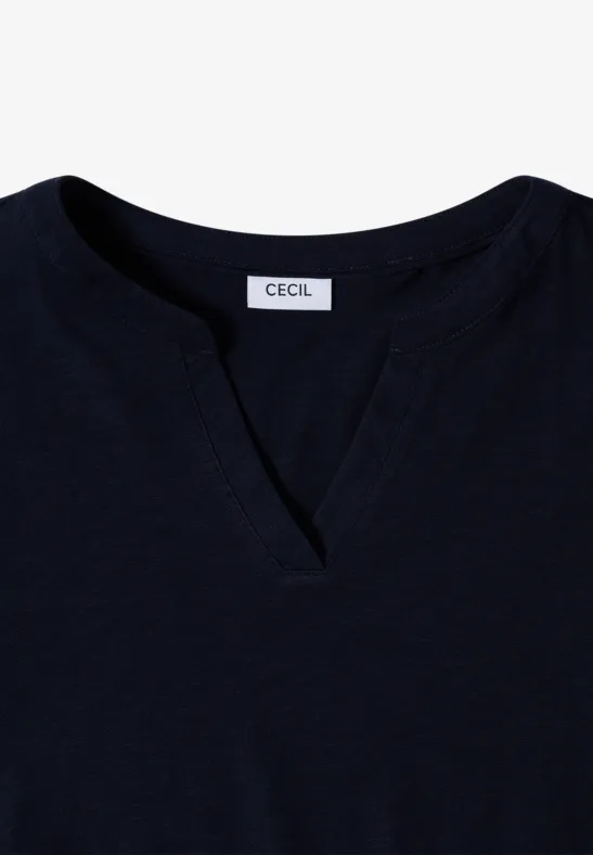 T-shirt au look tunique urban dark blue