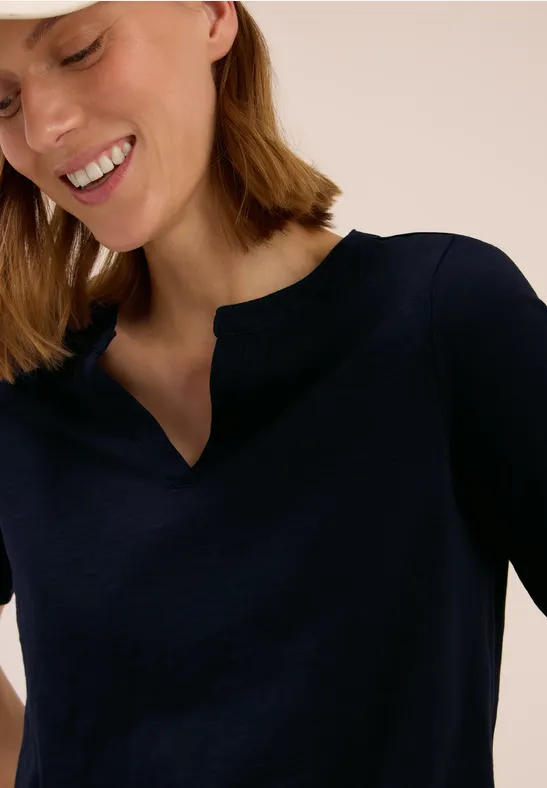 T-shirt au look tunique urban dark blue