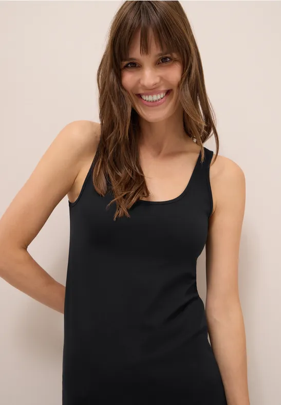 Langes Basic Top Black