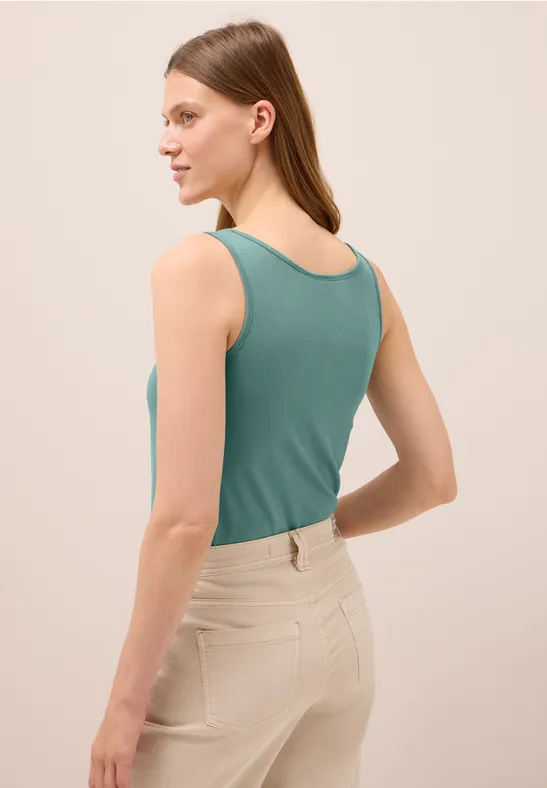 Langes Basic Top jewel green