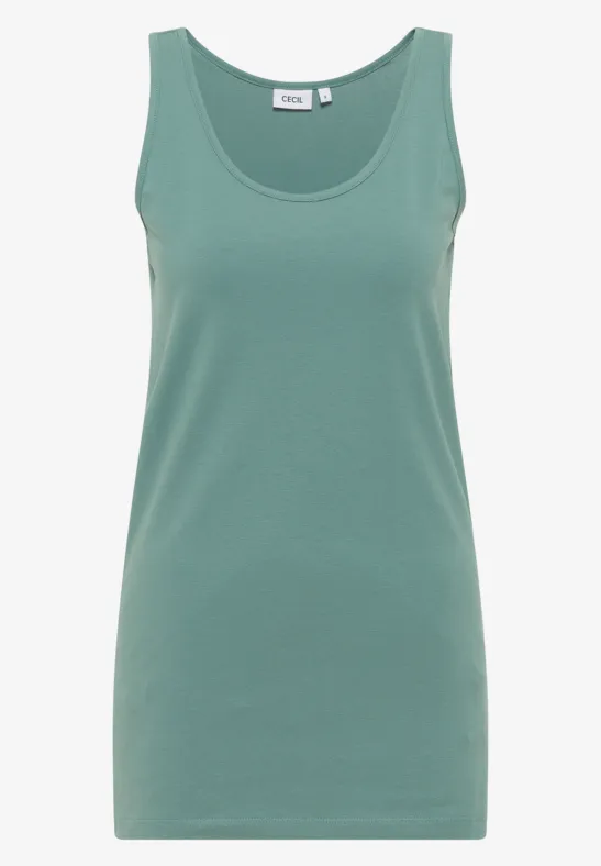 Langes Basic Top jewel green