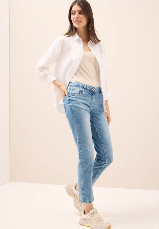 Langes Basic Top oat milk beige