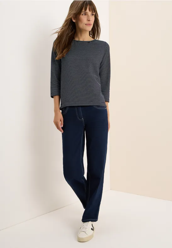 Gestreiftes Shirt urban dark blue