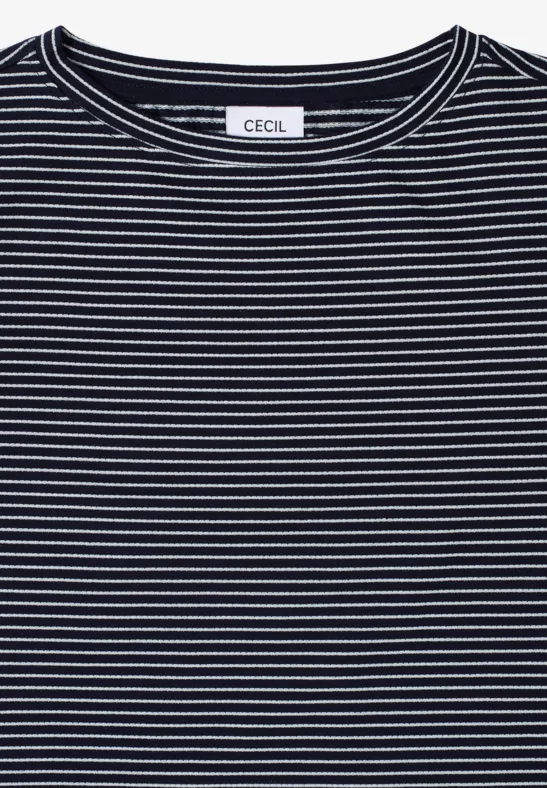 Gestreiftes Shirt urban dark blue