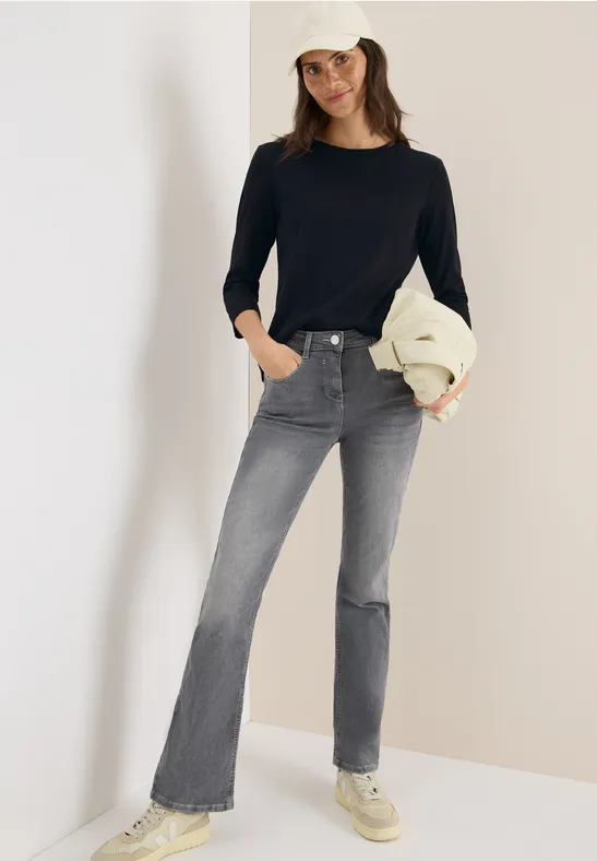 Shirt mit Rippstruktur urban dark blue