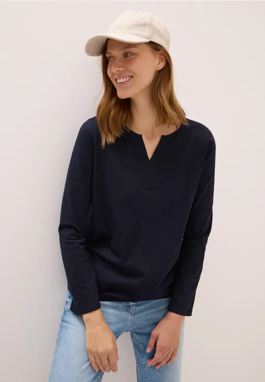 Shirt im Tunika-Look urban dark blue