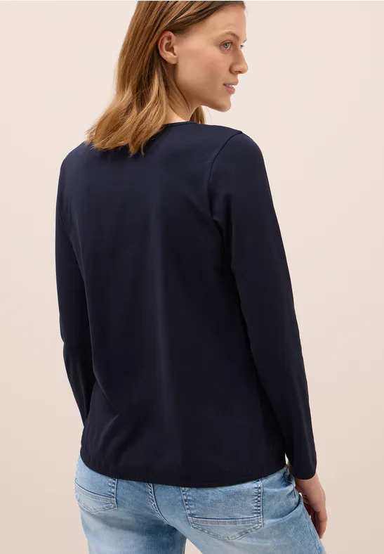 Shirt im Tunika-Look urban dark blue