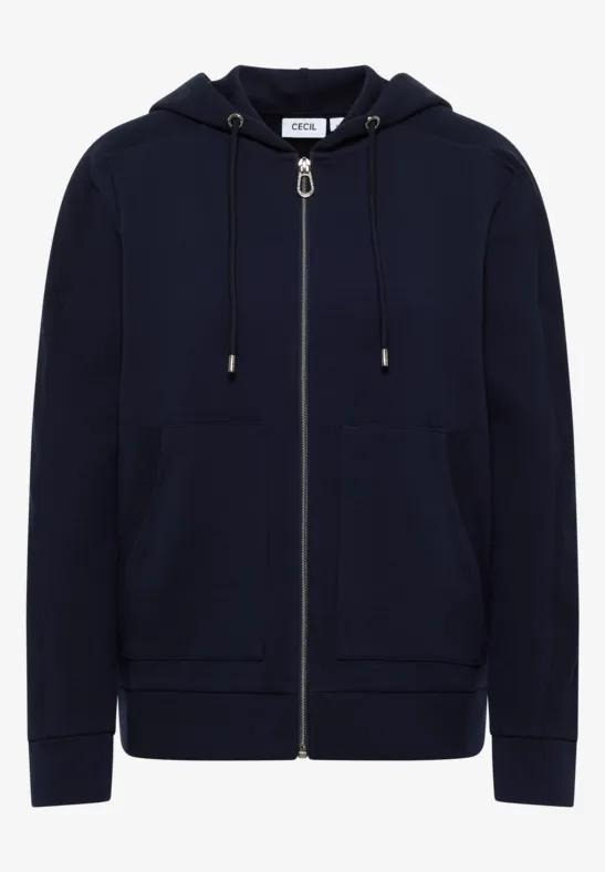 Jacke mit Rippstreifen urban dark blue