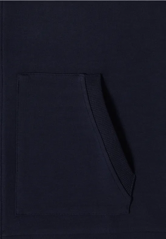 Jacke mit Rippstreifen urban dark blue