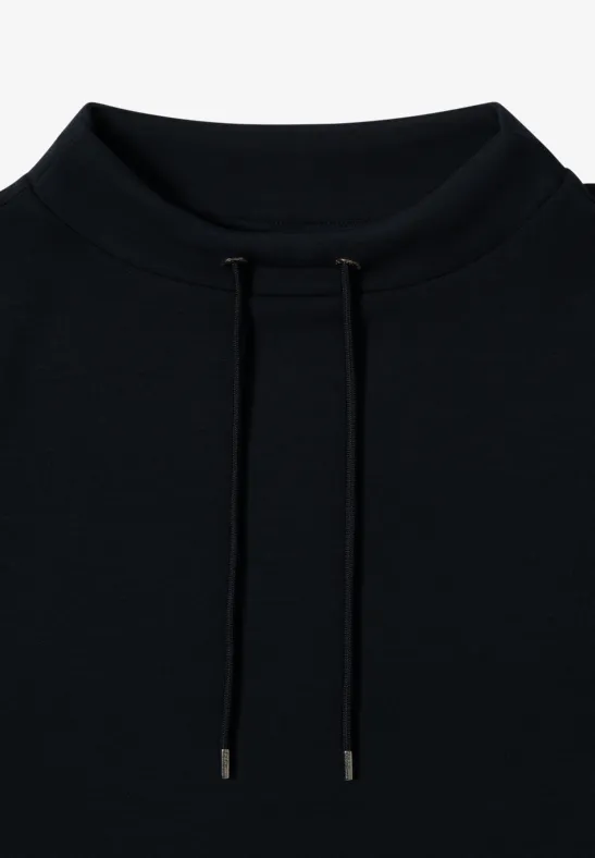 Funnel Neck Shirt urban dark blue