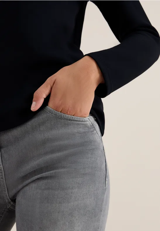 Funnel Neck Shirt urban dark blue