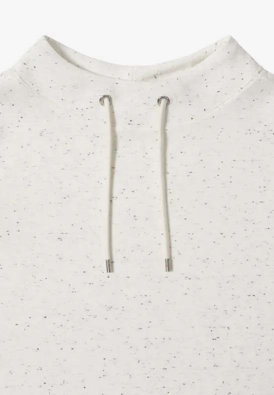 T-shirt à motifs structurés vanilla white