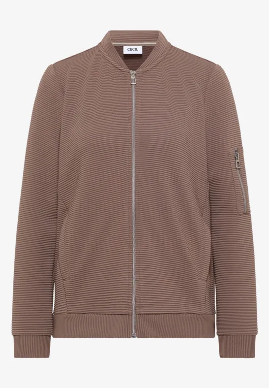 Ottoman Blouson cocoa taupe