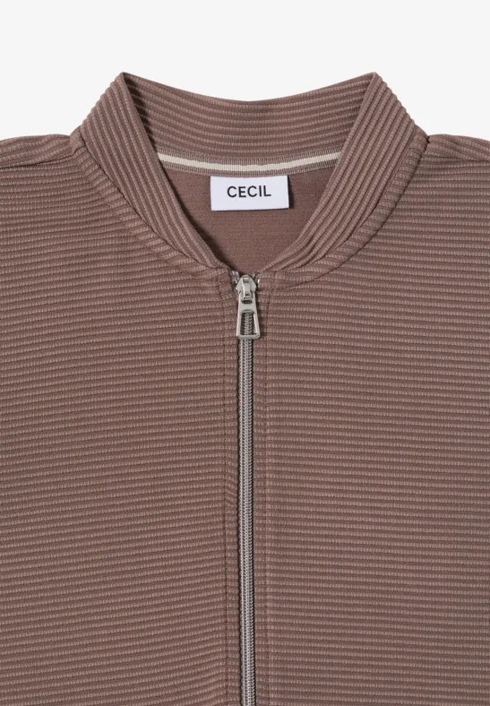Ottoman Blouson cocoa taupe