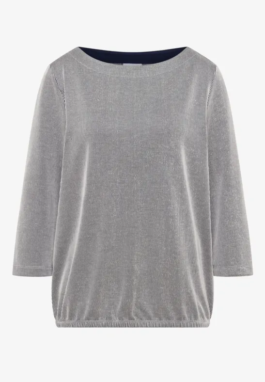 Gestreiftes Shirt universal blue