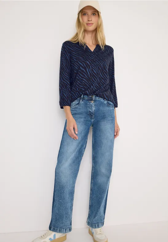 Shirt im Tunika-Look urban dark blue