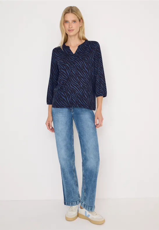 Shirt im Tunika-Look urban dark blue