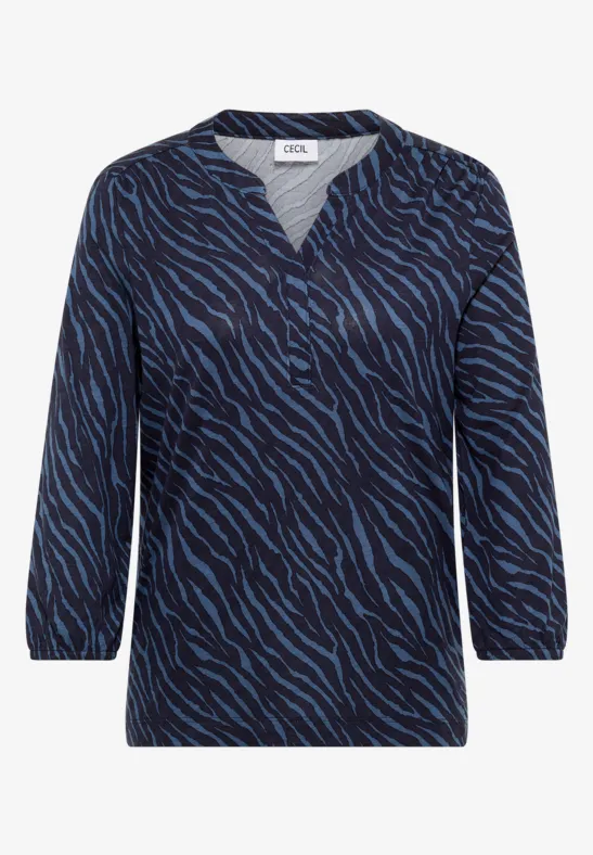 Shirt im Tunika-Look urban dark blue