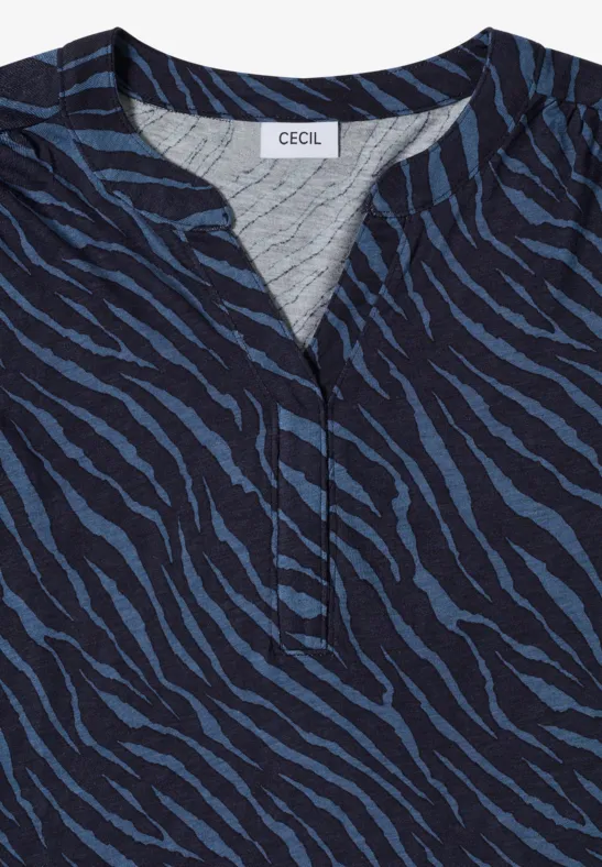 Shirt im Tunika-Look urban dark blue