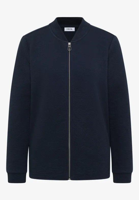 Strukturjacke urban dark blue