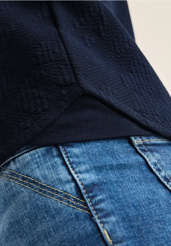 Strukturjacke urban dark blue