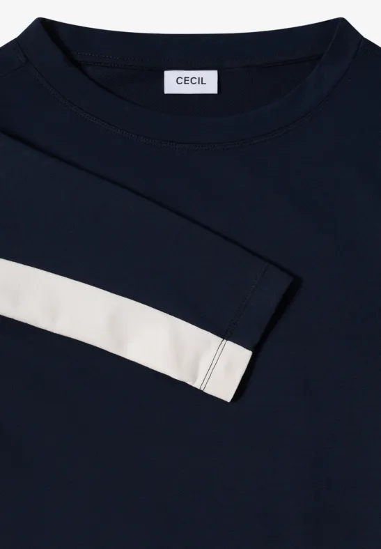 Color Block Shirt urban dark blue