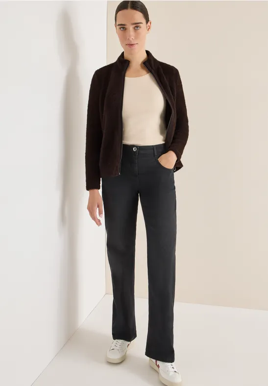 Federgarn Jacke tartufo brown