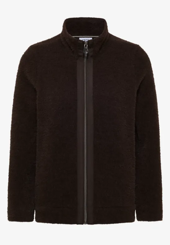 Federgarn Jacke tartufo brown
