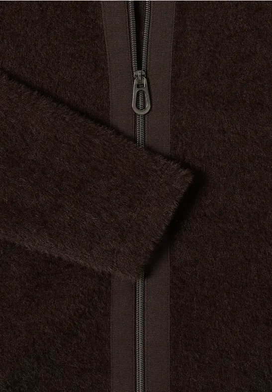 Federgarn Jacke tartufo brown
