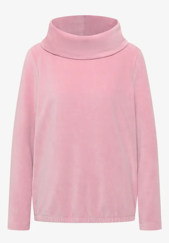 Cord Shirt mit großem Kragen blossom corduroy