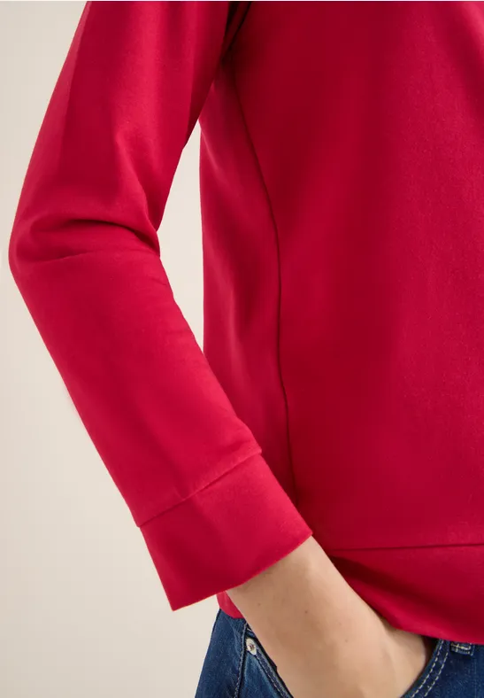 Shirt mit Wording beaujolais red